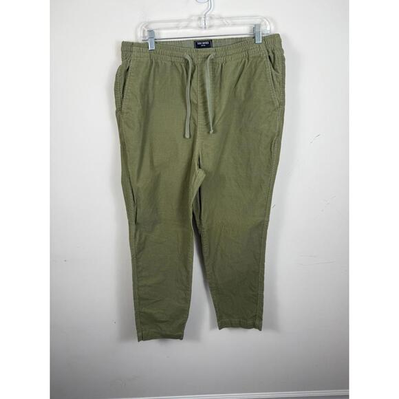 Todd Snyder Other - Todd Snyder New York Corduroy Jogger Pants Drawstring Waist Olive Large